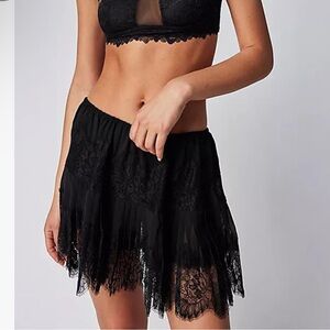 Amazon Black Lace Mini Skirt for Women